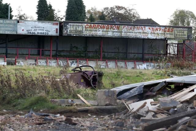 Rockingham Road before it was demolished