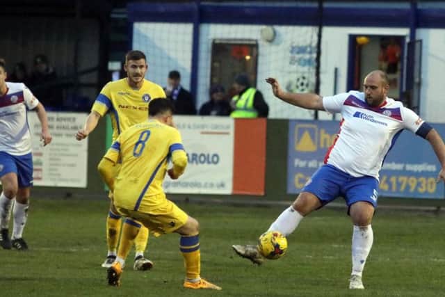 AFC Rushden & Diamonds skipper Liam Dolman