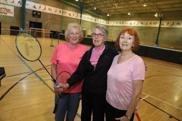 Beryl Goodall (left) who founded the club, along with the longest-serving members Brenda Shouler and Pauline Bailey. NNL-190221-213258005