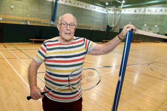 Phil Ensor, 88, who is the oldest member of the Kettering Over-50s Activities Group NNL-190221-213117005