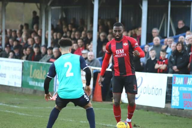 Lathaniel Rowe-Turner was one of the substitutes used by Marcus Law to try to swing the game in the Poppies' favour