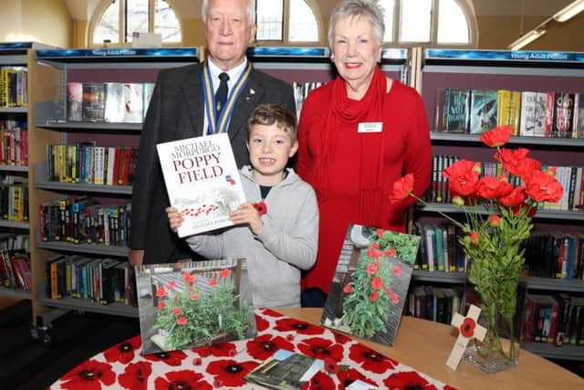 Thomas with Allan Short and Pauline Goodman