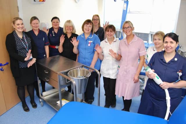 The Fracture Clinic team in its new premises