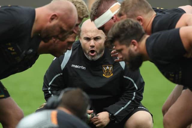 Matt Ferguson has been happy with Saints' front row forwards