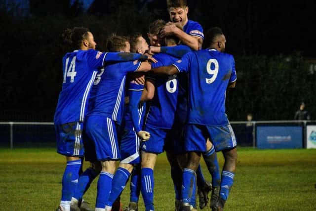 It was Peterborough Sports who were celebrating when they beat Corby Town back in November. Now the two title contenders are set to collide again at Steel Park this weekend