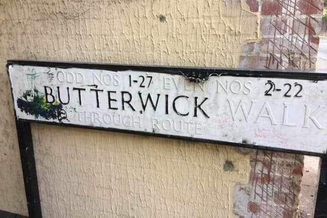 Butterwick Walk, where a drug house had been closed by Corby a Council prior to the killing