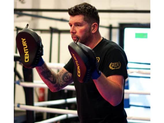 Floyd Gent from Gleneagles has signed up to take part in a charity boxing match to raise funds for Niamhs Next Step
