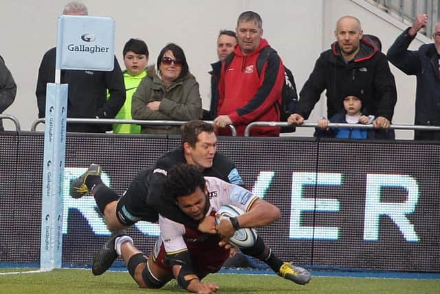 Lewis Ludlam scored on his first outing as Saints skipper (picture: Sharon Lucey)