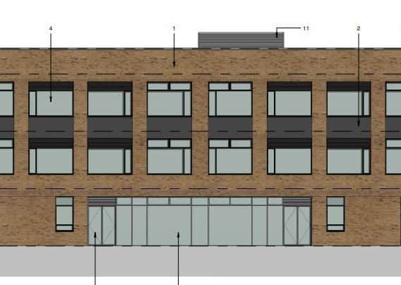 This is how the extension would look from the outside.