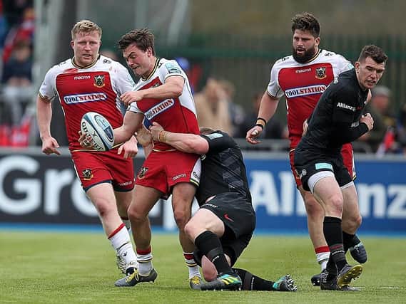 George Furbank started at fly-half against Saracens last Saturday (picture: Sharon Lucey)
