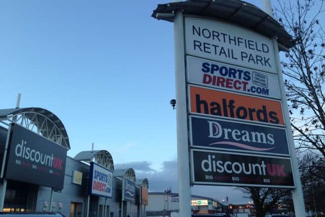 Northfield Avenue retail park