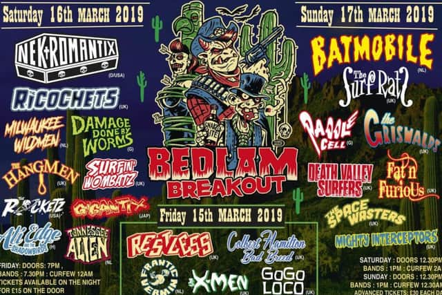 Prepare for three days of psychobilly sounds