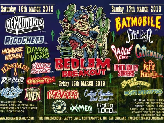 Prepare for three days of psychobilly sounds