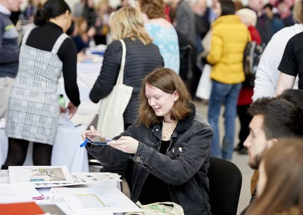 More than 550 jobseekers attended.