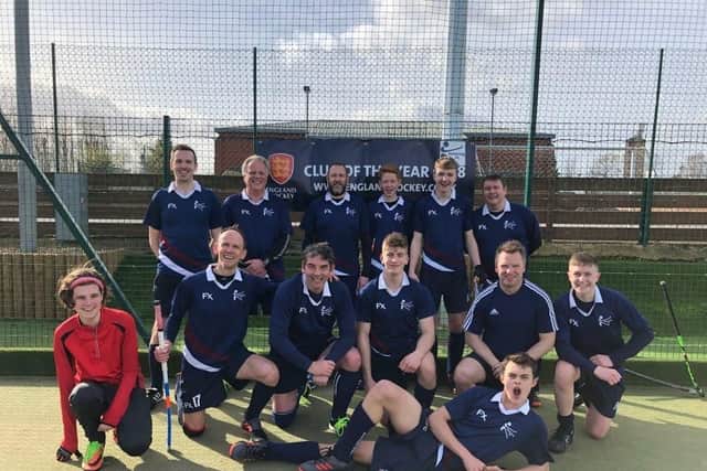 Kettering 3rd pose for the camera after they secured the East Men's League Division 6NW(S) title