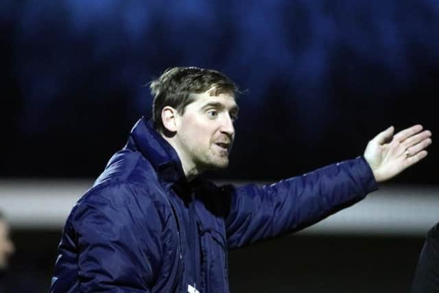 Steve Kinniburgh will be setting some new targets for his Corby Town players