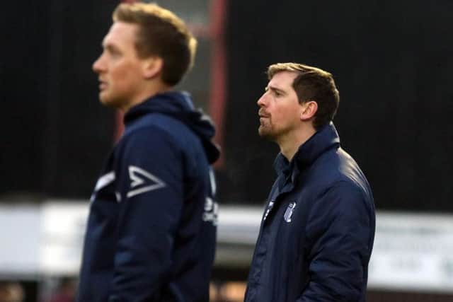 Corby Town boss Steve Kinniburgh