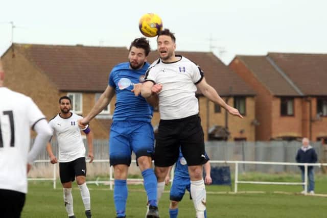 Action from Desborough's defeat to Daventry Town