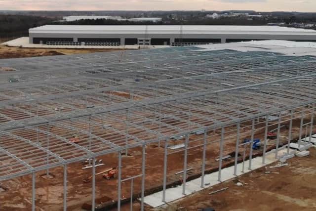 The BSH site in pogress