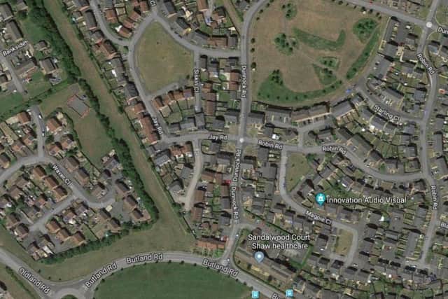 The area of Corby where the second incident happened