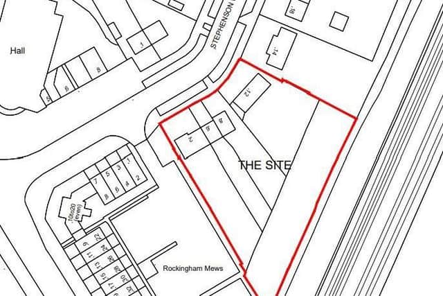 The Stephenson Way site from above NNL-190315-145937005