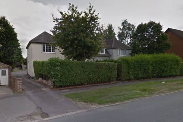 The houses that will be bulldozed to make way for the flats. NNL-190315-163333005