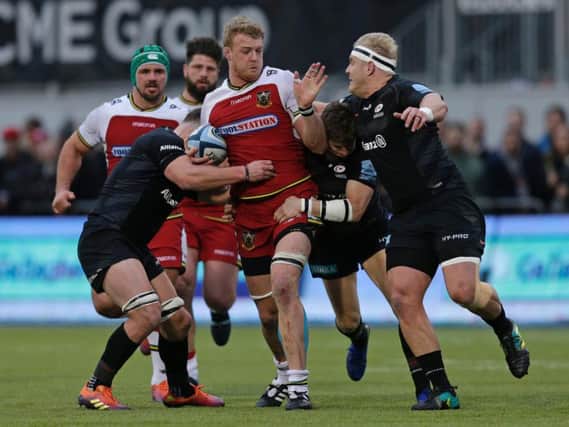 David Ribbans has not played for Saints since the defeat at Saracens on March 2