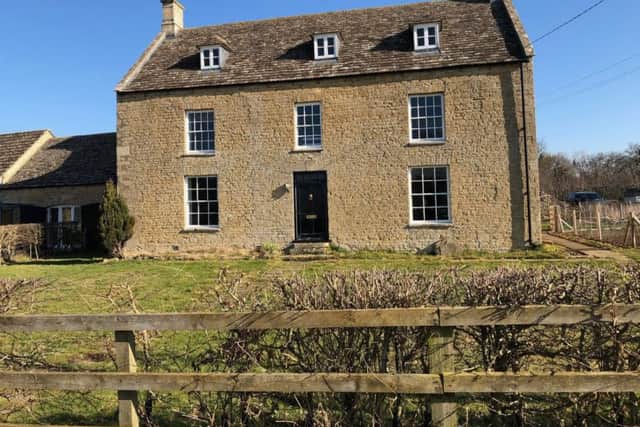 Eighteenth Century Top Lodge, which stands opposite the site NNL-190321-170433005