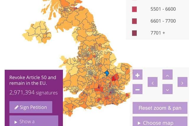 Four thousand people from the north of our county have signed the petition .