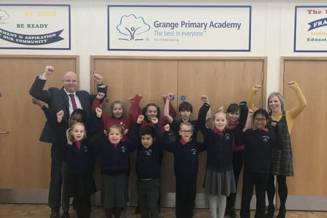 Pupils and staff at the academy are pleased with the report's findings