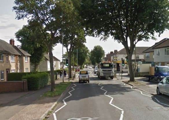 The incident took place in Windmill Avenue, near the junction with Mill Road.