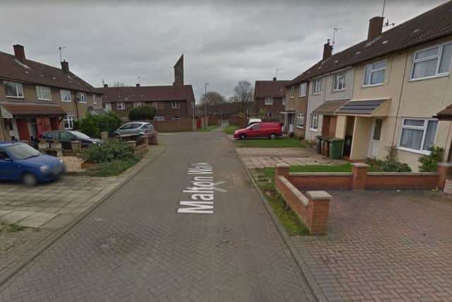 Malton Walk, Corby. File picture. NNL-190329-172727005