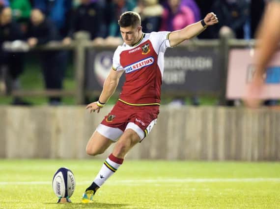 James Grayson started at fly-half for the Wanderers
