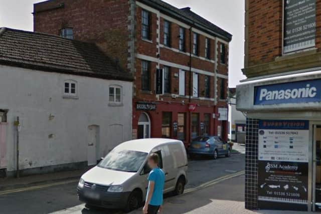 The assault happened outside Brooklyn Bar in Ebenezer Place in Kettering (Picture: Google)