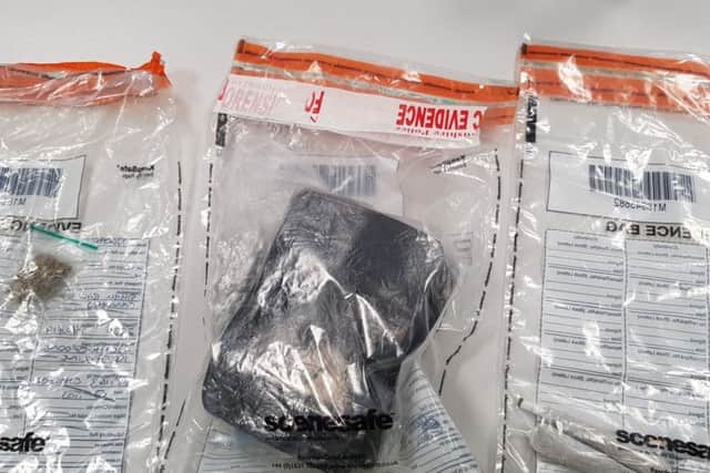 These drugs were seized.
