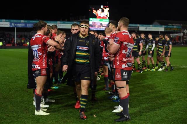 Saints have lost twice to Gloucester this season, with the defeat in the Premiership Rugby Cup clash at Kingsholm the most recent meeting between the teams