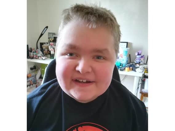 Tom Dadd, aged 13, from Old, has Duchenne muscular dystrophy: a life-limiting condition that is slowly robbing him of the ability to use his muscles.