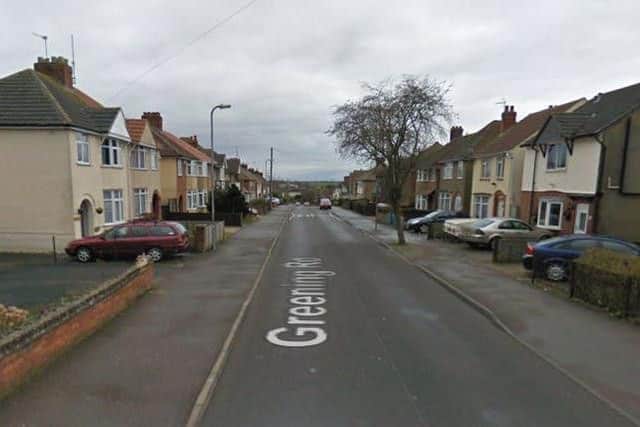 There was one possession of weapons report on or near Greening Road