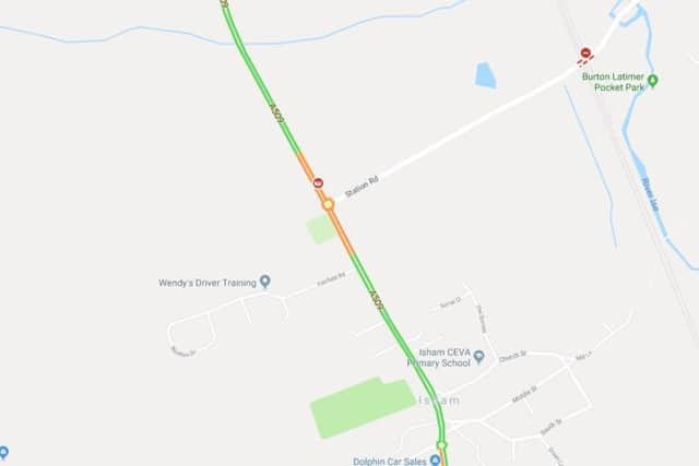 A509 is closed. Picture: Google. NNL-191104-104629005