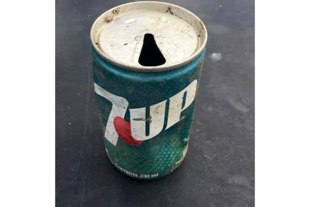 Ring pull cans were discontinued in the 1980s (Picture James Dell)