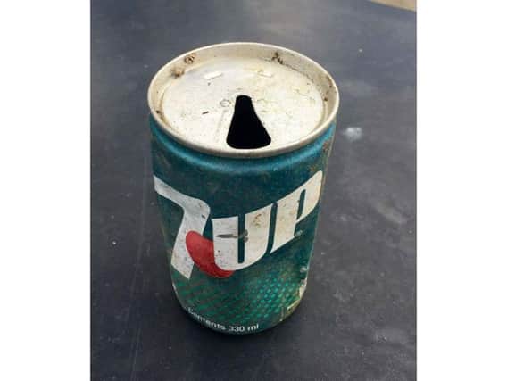 Ring pull cans were discontinued in the 1980s (Picture James Dell)