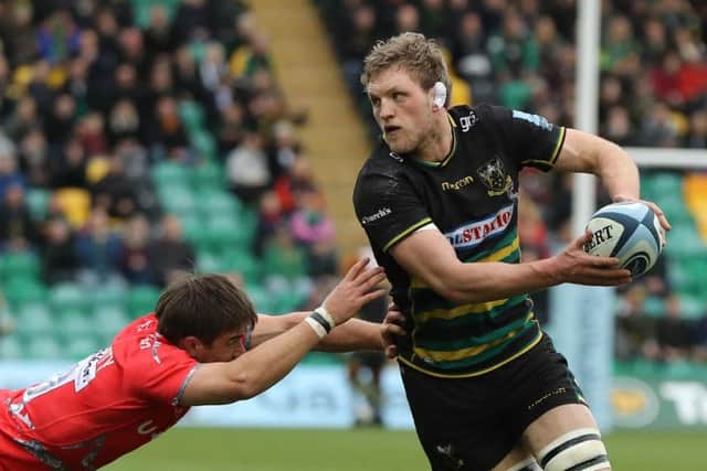 Jamie Gibson starts for Saints at Harlequins on Saturday