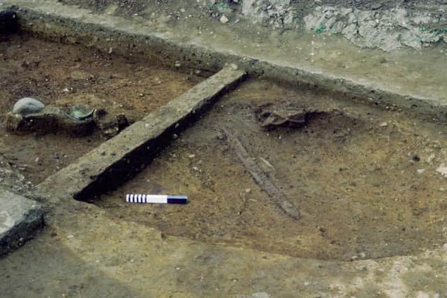 The excavation site (Picture: MOLA)
