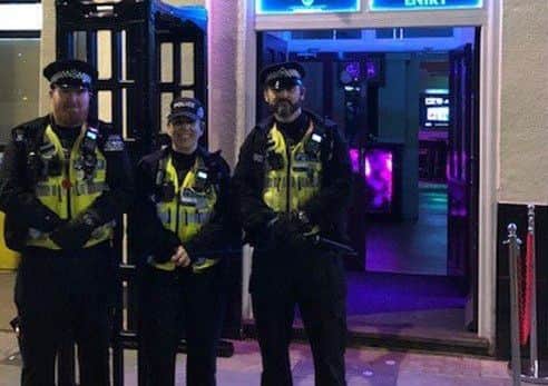 Knife patrols have taken place in Kettering during the past two weekends