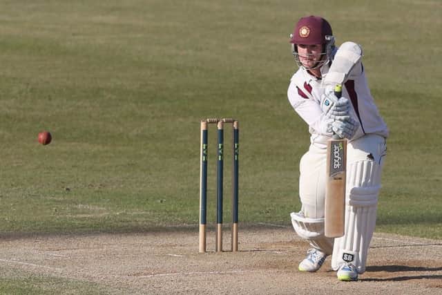 Rob Newton hit 105 for Northants