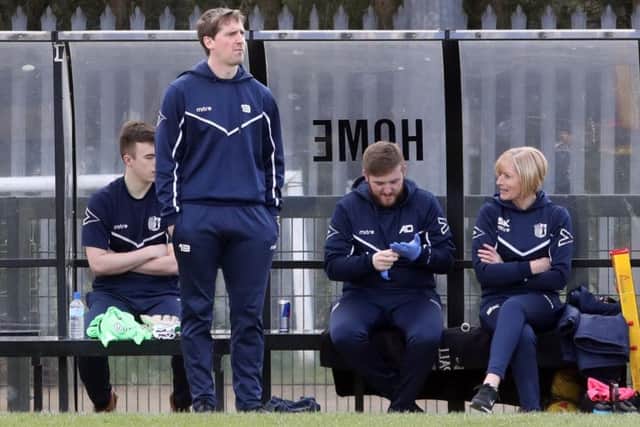 Corby boss Steve Kinniburgh was far from impressed with his team's performance