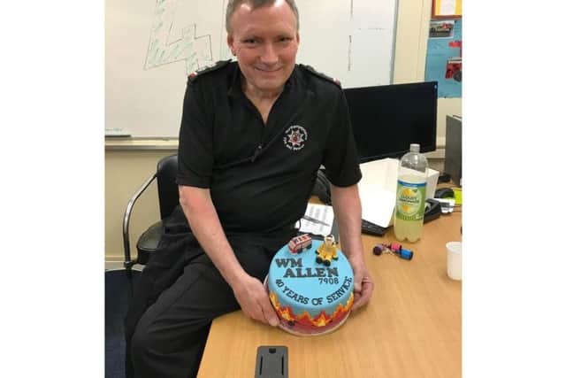 Les Allen celebrates 40 years of service