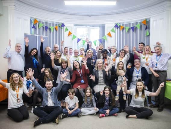 NHC celebrated its third birthday last week at it's Northampton-based office, near the hospital.