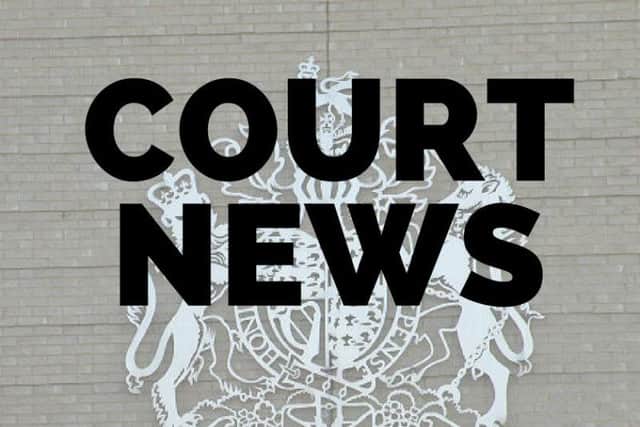 The following people have appeared in court: