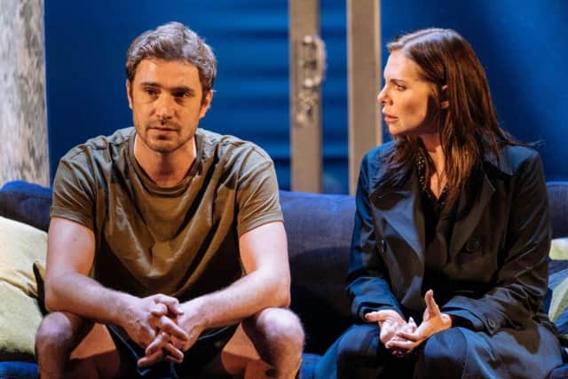 Oliver Farnworth and Samantha Womack. Picture: Manuel Harlan